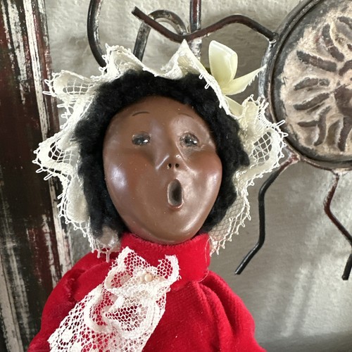Byers Choice 2006 Victorian Woman Selling Candied Apples 13” Signed - Picture 3 of 7