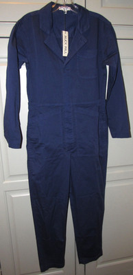 Alex Mill Standard Jumpsuit Womens Small 2 4 Dark Navy Blue Long Sleeve NEW