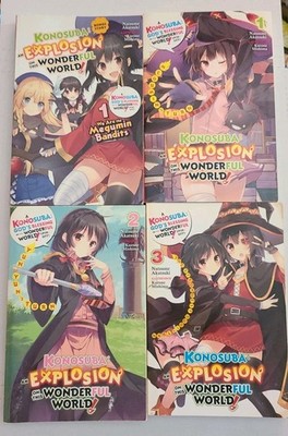 Konosuba: An Explosion on This Wonderful World! Vol 1 2 3 & Bonus Story #1