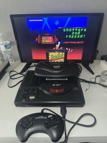 Sega Genesis 1 System With X32 Adapter And Game