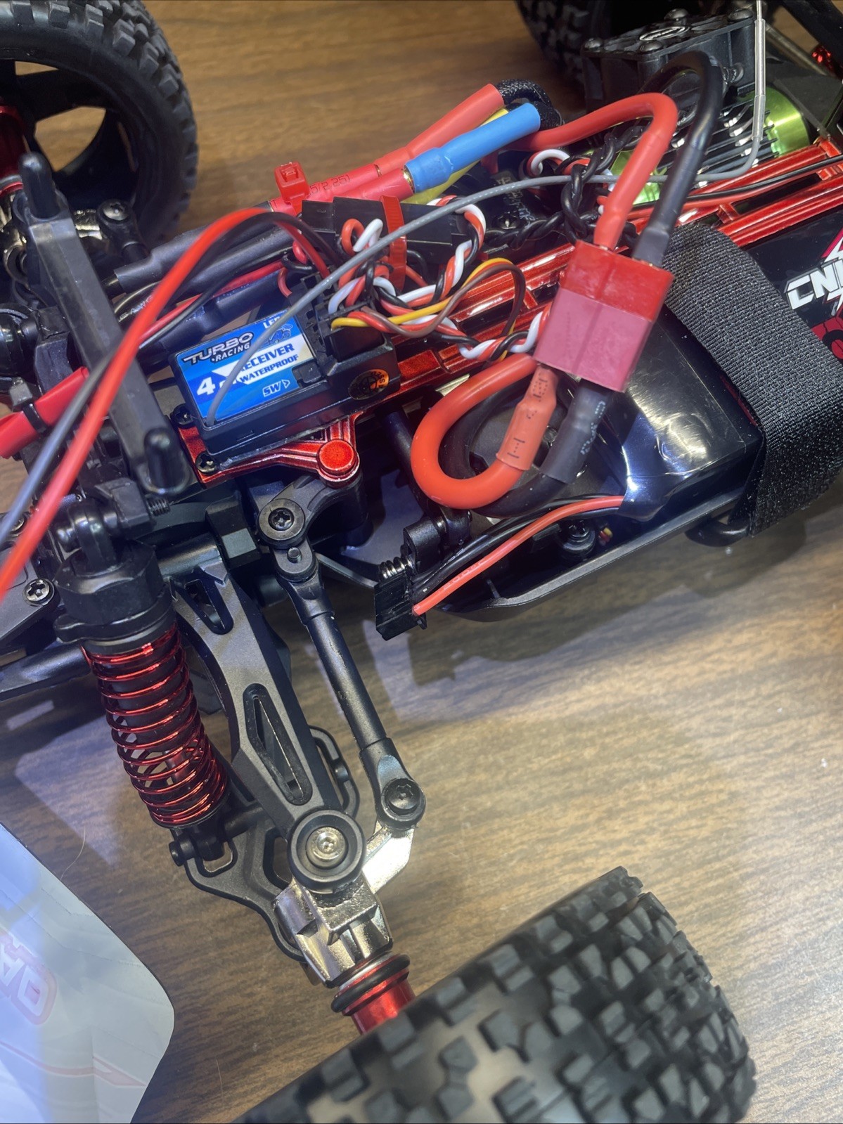 Brushless SG316 MAX Upgraded 45a ESC 3s Lipo 55+ Mph Rc Car Truck RTR Xtra Wide