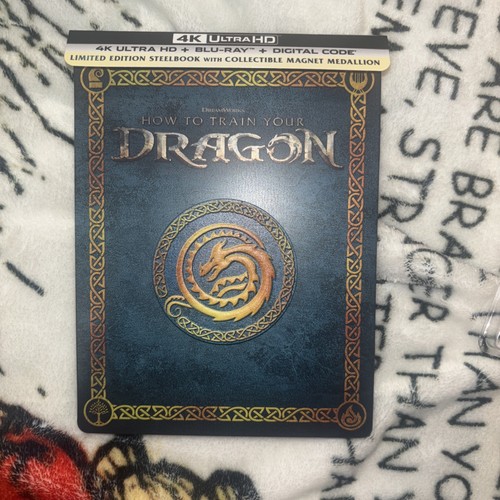 How to Train Your Dragon (SteelBook)(4K Ultra HD)(NO DIGITAL) Live Action - Picture 2 of 6