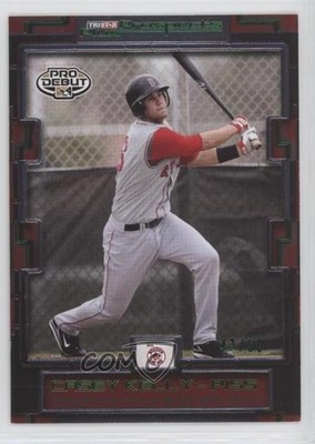 2008 TRISTAR Prospects Plus Green 43/50 Casey Kelly #17 e6p