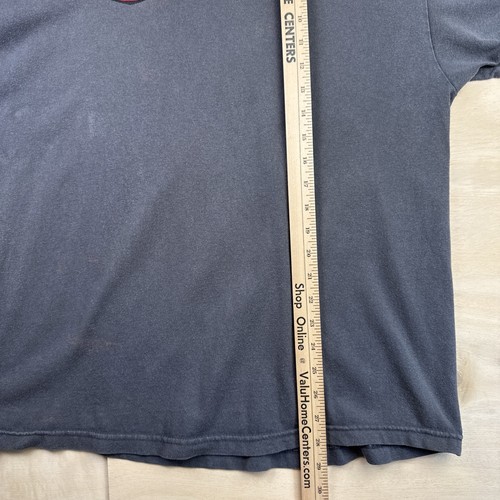 Vintage Split Spell Out Graphic T Shirt 2000s Skateboarding Faded Gray Sz L Y2K - Imagen 8 de 10
