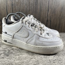 Nike Air Force 1 LV8 3 GS CJ4092-100 Youth Size 6Y White Sneakers