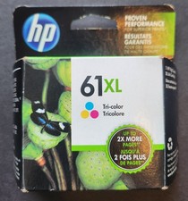 HP 61XL Tri-Color High-Yield Ink Cartridge CH564WN Exp 2016