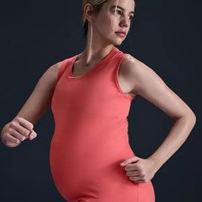 Nike Women's One Maternity Dri-FIT Slim-Fit Tank Top Medium