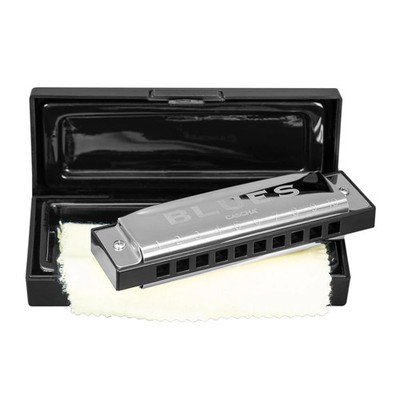 Blues Harmonica in C (incl. case and cleaning cloth) | Deutsch | 2024