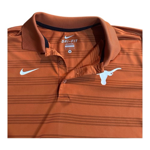 Nike Men’s M Texas Longhorns Dri Fit Polo Shirt - Picture 4 of 6