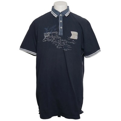 Lerros, Poloshirt, Größe: XXL, Blau, Baumwolle, Print, Herren #cgl