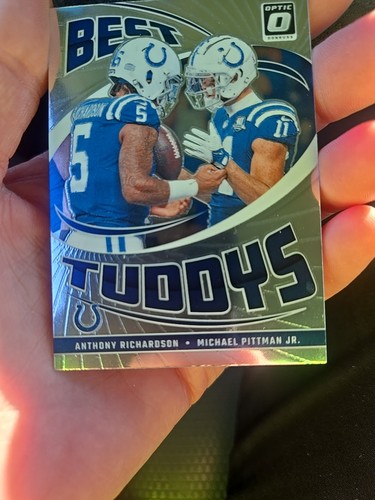 ANTHONY RICHARDSON / MICHAEL PITTMAN JR 2024 Panini Donruss Optic Best Tuddys #7 - Picture 2 of 3
