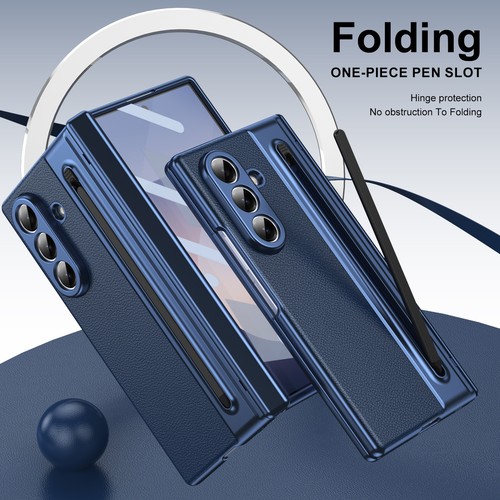 FR Samsung Galaxy Z Fold 7/6/5/4/3 Displayschutzfolie Stoßfest Hülle mit Stifthalter - Bild 2 von 65