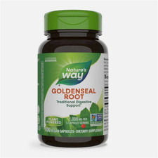 Nature's Way, Goldenseal Root, 333 mg, 100 Vegan Capsules 10/2027