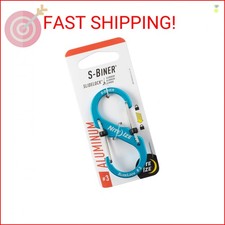 NITE IZE LSBA3-03-R6 Dual Carabiner, 3, Blue