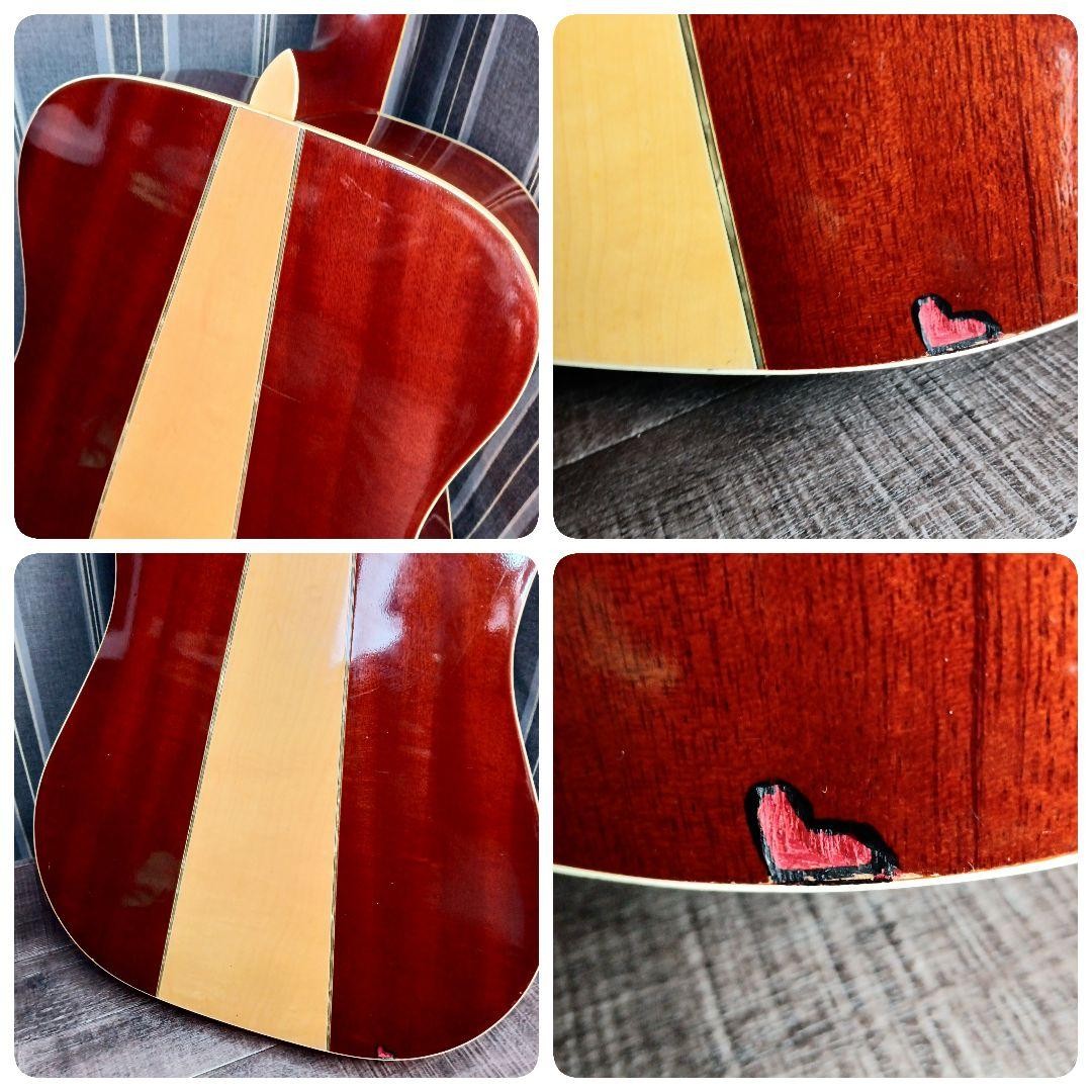 木曾SUZUKI　GH-250 Acoustic Guitar Kiso Suzuki GH-250 Natural 1970s Made in