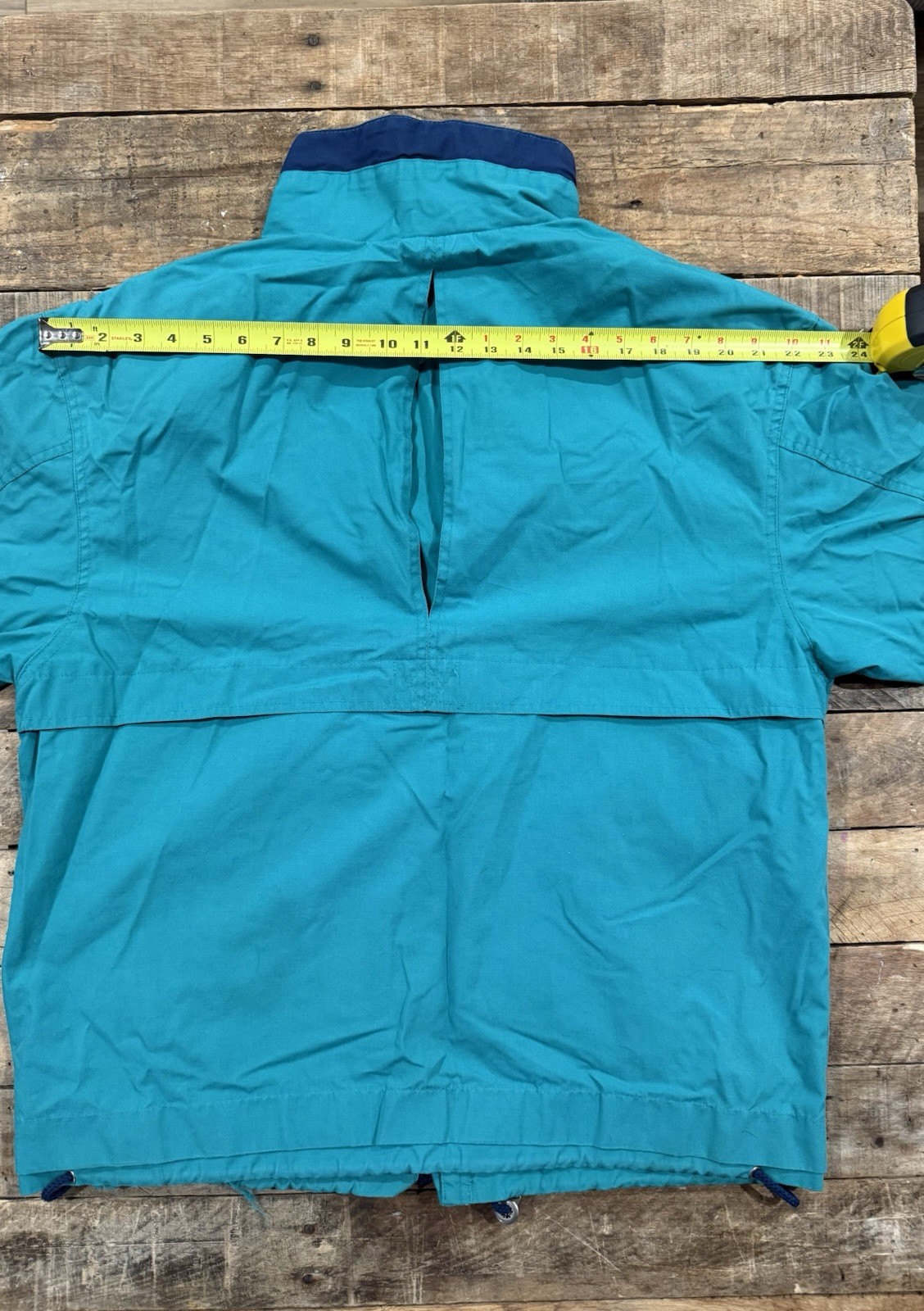 CLIMATE ZONE Windbreaker Jacket Removable Hood Te… - image 8
