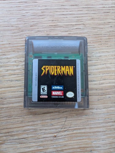 Spider-Man (Nintendo Game Boy Color, 2000) Authentic