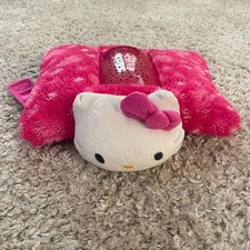 Hello Kitty Dream Lites Pillow Pets Plush Night Light Projector Pink Tested
