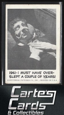 1961 - I must have overslept a couple of years! 1961 Leaf Spook Stories #1