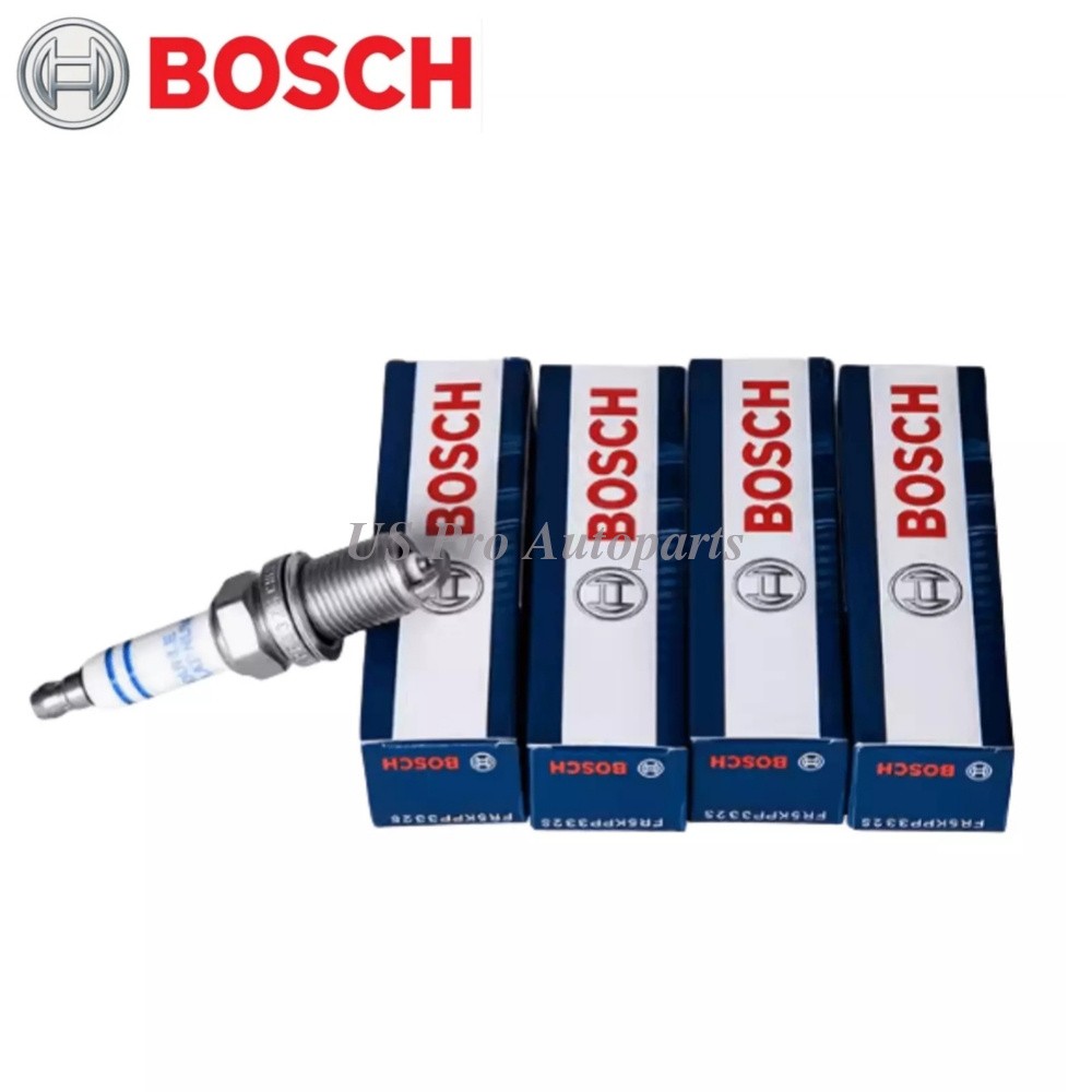 4 pcs OEM BOSCH Spark Plugs 06H905611 For AUDI Q3 2012-2015 Q5 2009-2016 2.0T
