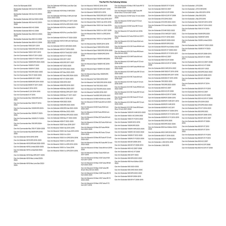 Rueda 4/137 Tusk Uinta Beadlock negra mate para CAN-AM Outlander L 570 XMR 2016 Foto 2 de 4