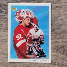 Tim Cheveldae 1992-93 Upper Deck Checklist Card #5 Red Wings NHL Collectors 