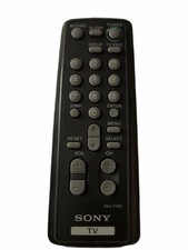 Sony RM-Y156 OEM Original TV Television Replacement Remote Control Black