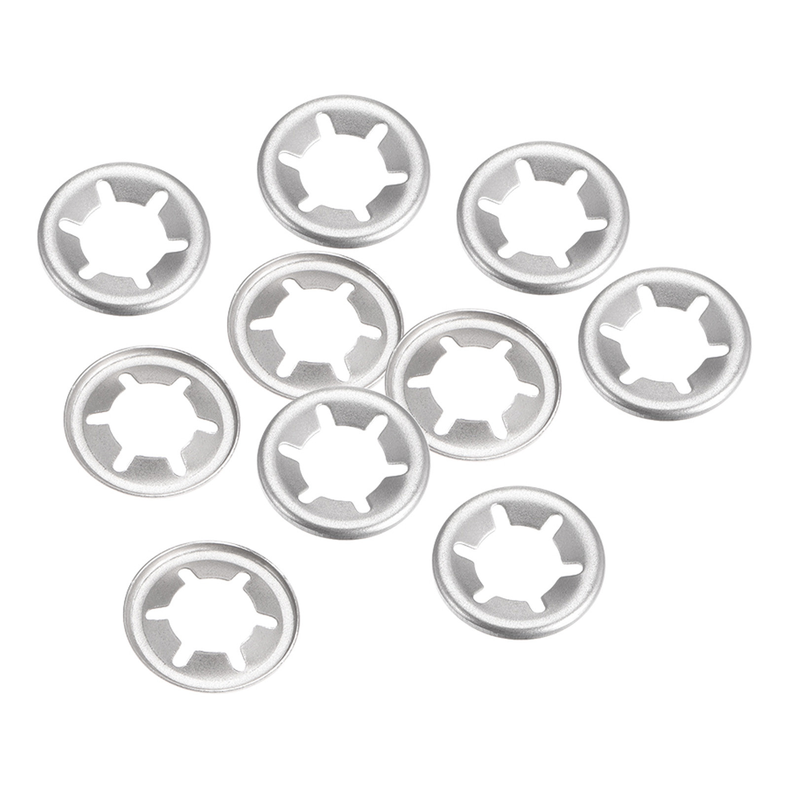 10pcs M8 Internal Tooth Star Washers 15mm O.D. Quick Speed  Washers