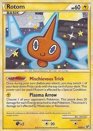 Rotom - 20/90 - Rare - NM - Undaunted
