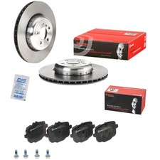 2x Brembo Bremsscheiben Brembelägenset Kit passend für BMW 6 G32 640