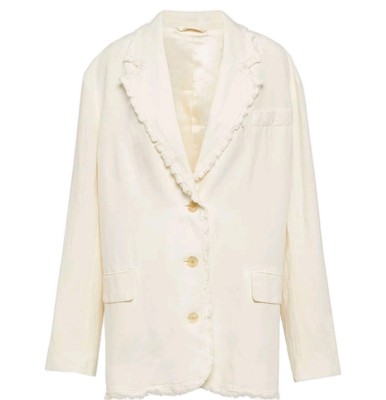 ACNE STUDIOS Cotton and linen blazer- 36 10-12 BNWT $1250