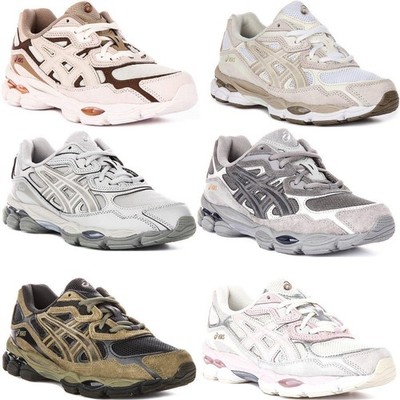 Asics Gel-NYC Damen Sportschuhe rosa Leder Laufschuhe UK Größe 3-8