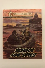 COMMANDO COMIC WAR STORIES IN PICTURES No.1058 SCHOOL FOR SPIES 1976 GN5078