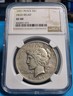 1921 P Peace Dollar $1 High Relief NGC XF40 First Year Less Than 1 Million Made Philadelphia Peace