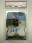 2023 Bowman Draft Paul Skenes 1st Bowman Chrome Auto PSA 9
