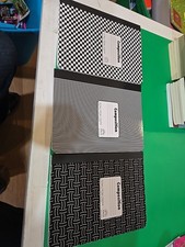 3-Composition Notebook  Wide/College Rule  Black/White Cover  9.75 X 7.5 