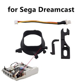 Gaming Console Mini Fan 3D Print Mount Kit Cooling Radiator For SEGA Dreamcast B