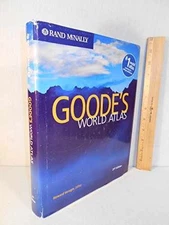 Rand McNally Goode's World Atlas - Hardcover, by Goode J. Paul; - Acceptable