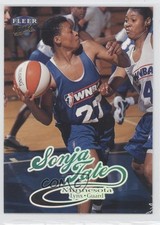 1999 Fleer Ultra WNBA Sonja Tate #81 Rookie RC 0j0