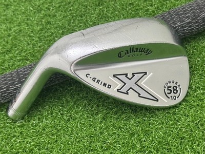 Callaway Golf X Forged C-Grind 58* Wedge Chrome (Head Only) Left Handed Used