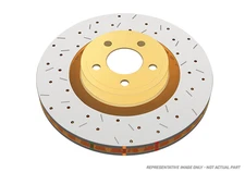 Disc Brakes Australia DBA42605BLKXS Rear 4000 Series XS Gold Brake Rotor
