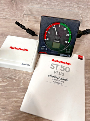 SeaTalk Autohelm (wurde Raymarine Raytheon) Kompass, ST50+ getestet & funktionsfähig