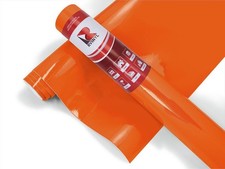 Gloss Burnt Orange Vinyl Car Wrap Film 1ft X 1ft Vehicle Sheet Roll