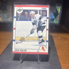 1990-91 Score - Dave Taylor #166