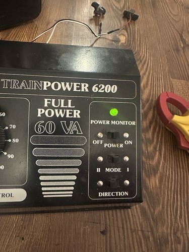 MRC Trainpower 6200 Trafo mit Box - schwarz - getestet und funktionsfähig! - Bild 3 von 7