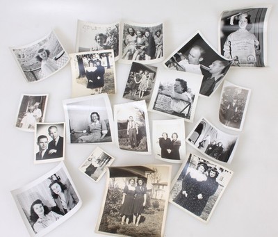 COLLAGE GRADUATION, MIDDLE AMERICA LIFE. 20 SET, 1940-50.