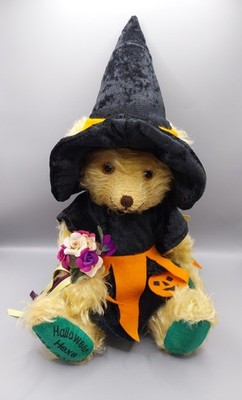 Teddy Hermann - Halloween Hexe - limitiert mit Zertifikat ca. 44 cm