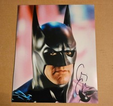 George Clooney Genuine Autograph Certified. Batman. Certificate of Authenticity.