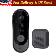 Smart Wireless WiFi Doorbell Camera Phone Door Ring Video Intercom Security Bell
