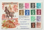 15/2/1971 UK GB FDC - Machins: Decimal Values - Household Cavalry -Edinburgh FDI